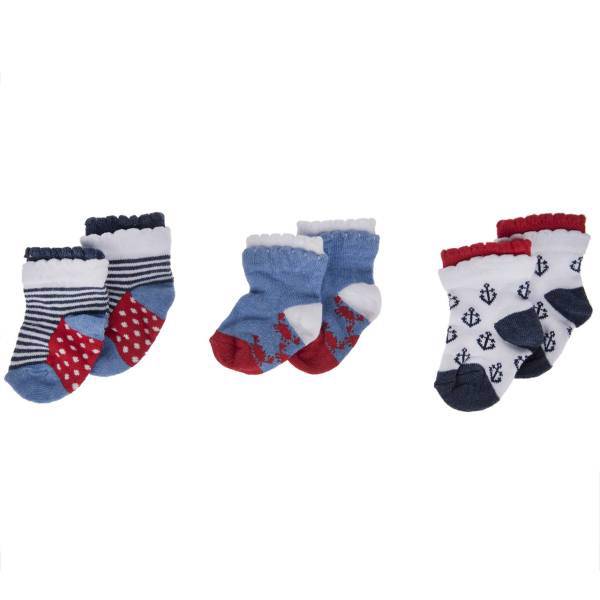 جوراب یومسه مدل 3841 بسته 3 عددی، Yumese 3841 Socks Pack Of 3