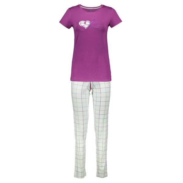 ست تی شرت و شلوار زنانه ناربن مدل اکو 963، Narbon 963 T-Shirt And Pants For Women