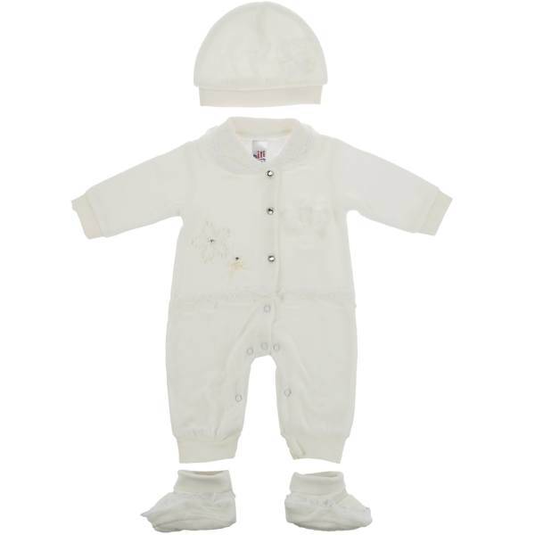 ست لباس نوزادی نیلی مدل 2136، Nili 2136 Baby Clothes Set
