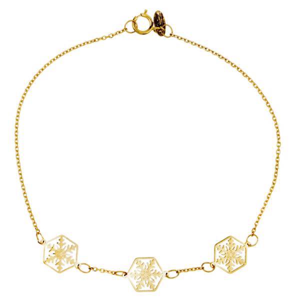 دستبند طلا 18 عیار ماهک مدل MB0359، Mahak MB0359 Gold Bracelet