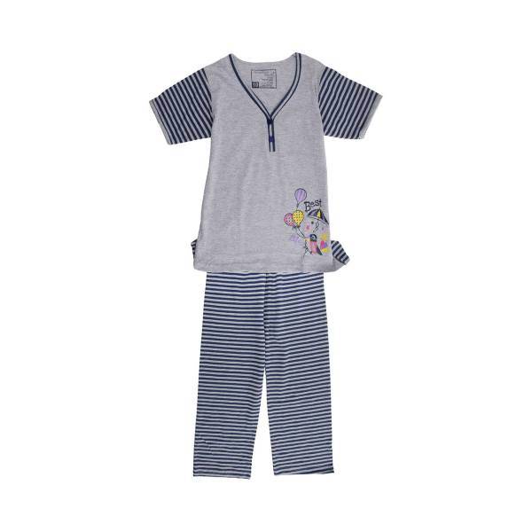 ست تی شرت و شلوار دخترانه پی جامه مدل 5169B، Pijame 5169B T-Shirt And Pants For Girls