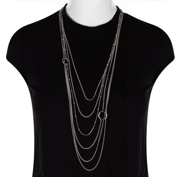 گردنبند رولباسی گالری مارنا مدل 56B، Marena Gallery 56B Necklace