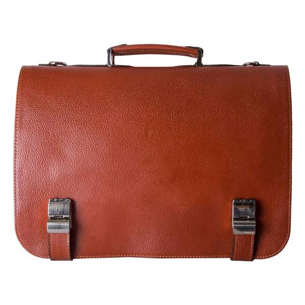 کیف اداری مردانه چرم مهرگان مدل MH18