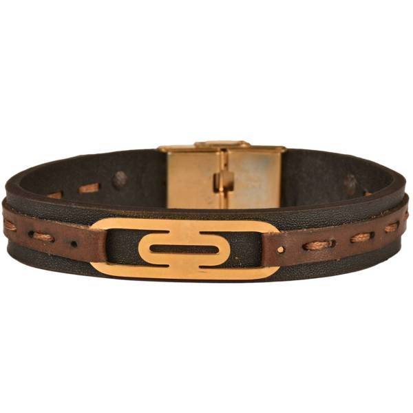 دستبند چرمی کهن چرم مدل BR73-7، Kohan Charm BR73-7 Leather Bracelet