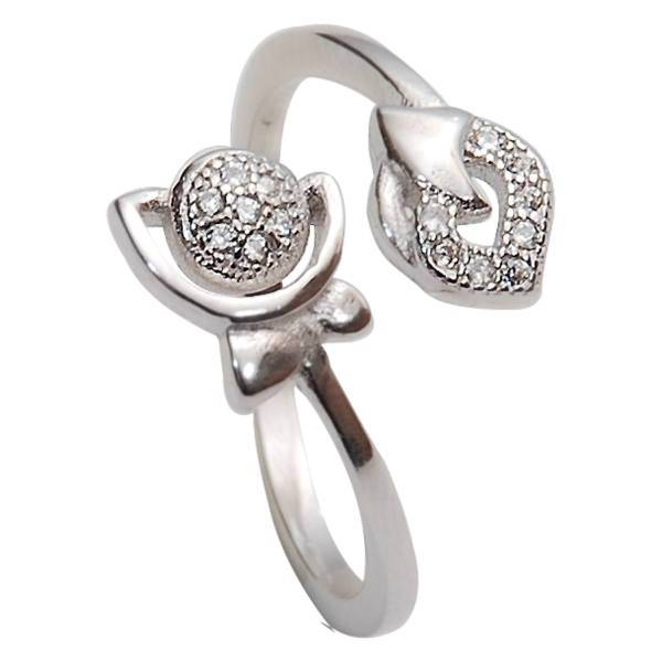 بند انگشتی نقره شهر جواهر مدل SJ-SR055، Shahrejavaher SJ-SR055 Silver Ring