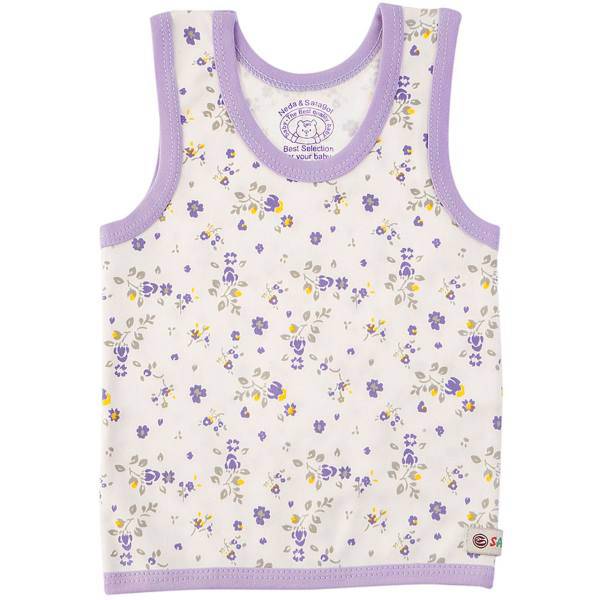 زیرپوش رکابی نوزادی ندا و ساراگل مدل 3042، Neda And Saragol 3042 Baby Singlet