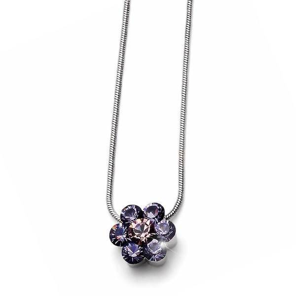 گردنبند الیور وبر مدل Flower 9125-539، Oliver Weber Flower 9125-539 Necklace