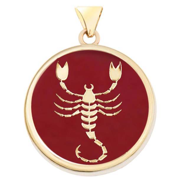 آویز گردنبند طلا 18 عیار مرجان مدل 0110، Marjan 0110 Gold Necklace Pendant Plaque