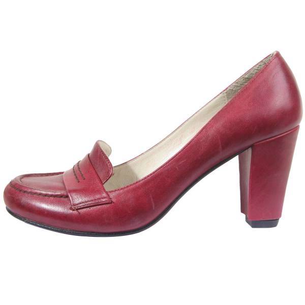 کفش چرم زنانه شهرچرم مدل 10-39115، Leather City 39115-10 Leather Shoes For Women