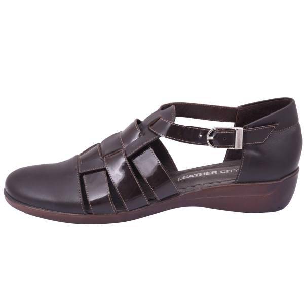 کفش چرم زنانه شهر چرم مدل 3-39236، Leather City 39236-3 Leather Shoes For Women