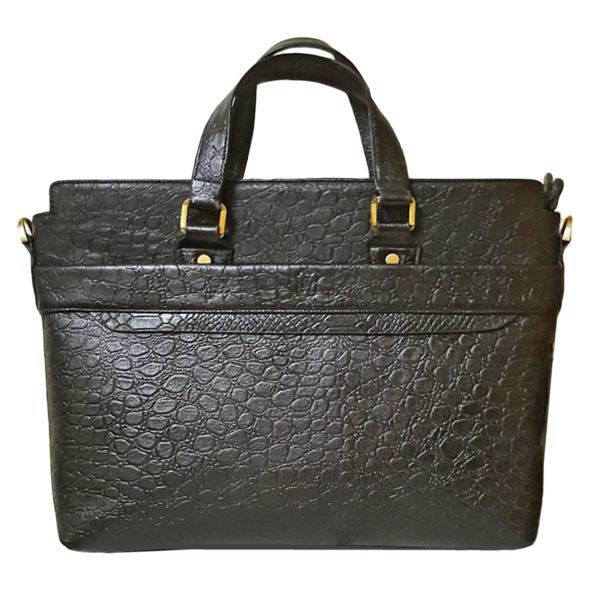 کیف اداری چرم کد SKM 139-3، Natural Leather Briefcase Shahrzad Leather model SKE 139-3