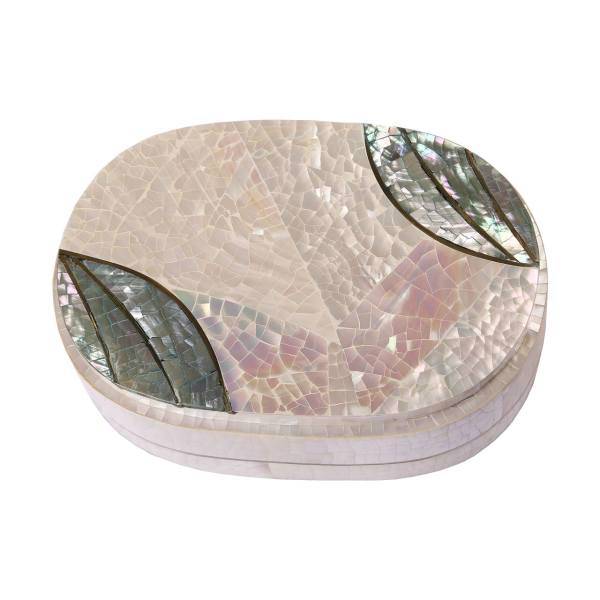 جعبه جواهرات صدفی افق کد 000800، Ofogh 000800 Pearl Jewellery Box