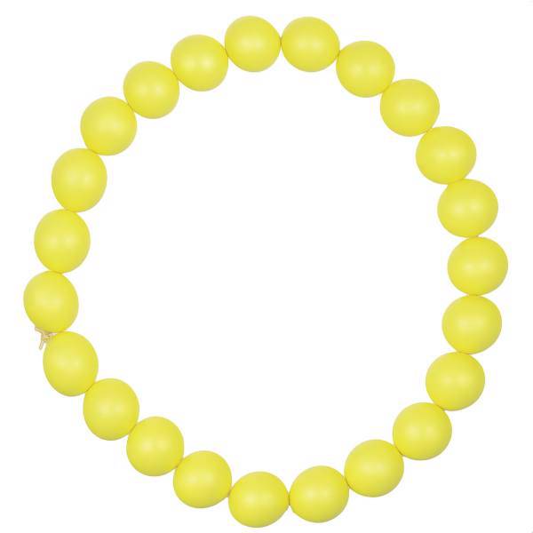 دستبند مهره‌ای الیور وبر مدل Pearl Combi Neon Yellow 31010 Yel، Oliver Weber Pearl Combi Neon Yellow 31010 Yel Bracelet
