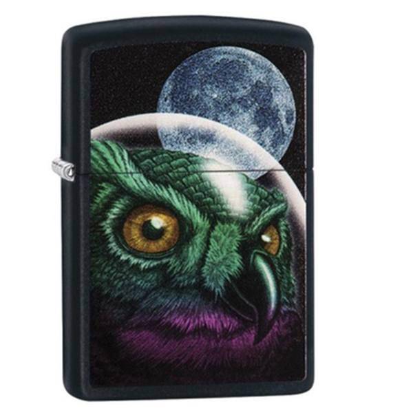 فندک زیپو مدل 29616 Space Owl Design، Zippo Space Owl Design 29616 Lighter