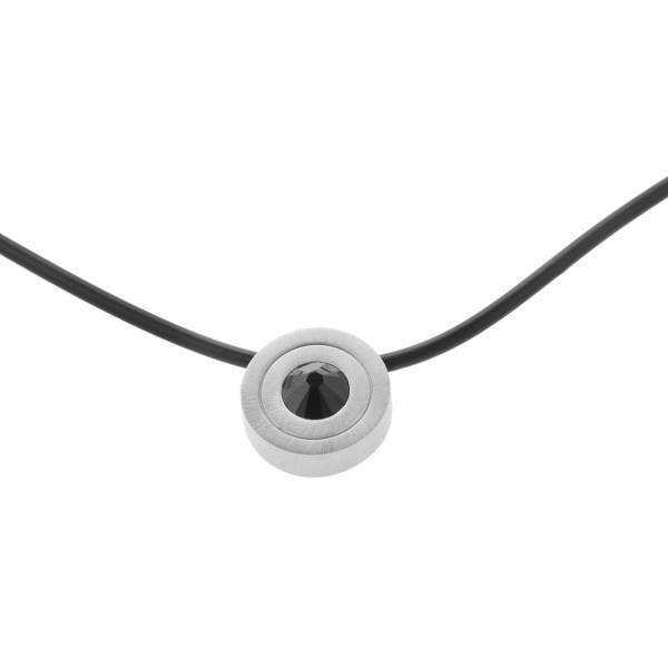 گردنبند استیل الیور وبر مدل پولو جت 0606، Oliver Weber 0606 Polo Jet Steel Necklace