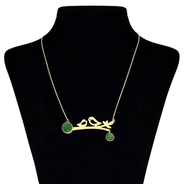 آویز گردنبند طلا 18 عیار شانا مدل N-SG79، Shana N-SG79 Gold Necklace Pendant Plaque