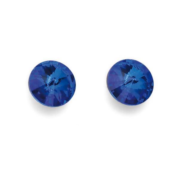 گوشواره کریستال الیور وبر مدل یاقوت کبود 206-3087، Oliver Weber 3087-206 Sapphire Crystal Earring