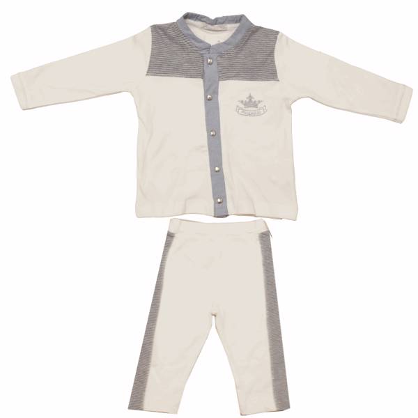 ست لباس پسرانه رزاریو مدل 473357Gray، RosaRio 473357Gray Boy Clothing Set