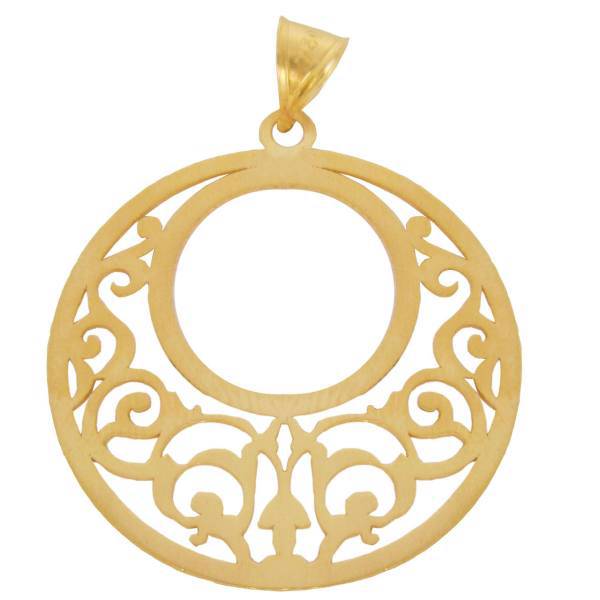 آویز گردنبند طلا 18 عیار شانا مدل N-SG42، Shana N-SG42 Gold Necklace Pendant Plaque