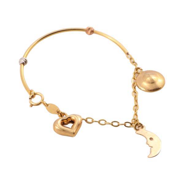 دستبند طلا 18 عیار سپیده گالری مدل SB0012، Sepideh Gallery SB0012 Gold Bracelet