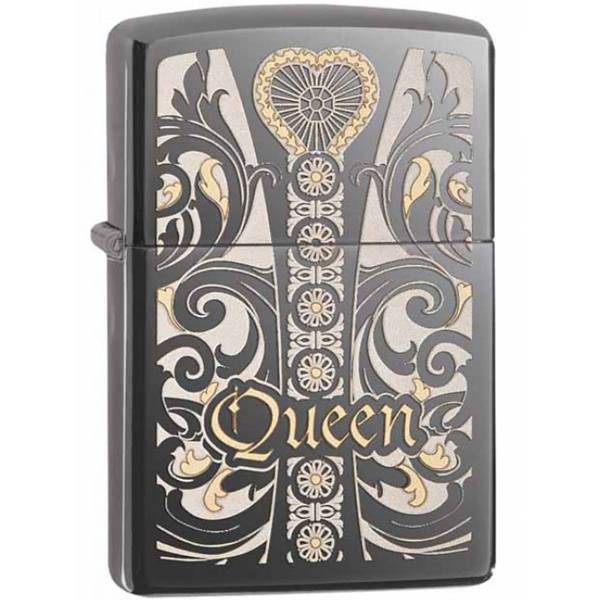 فندک زیپو مدل Queen کد 28797، Zippo Queen 28797 Lighter