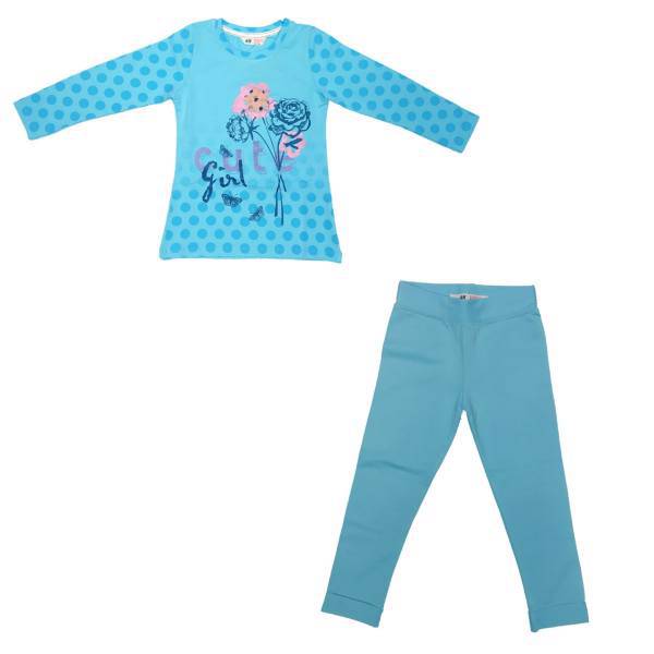 ست لباس دخترانه بهاره مدل 525 b