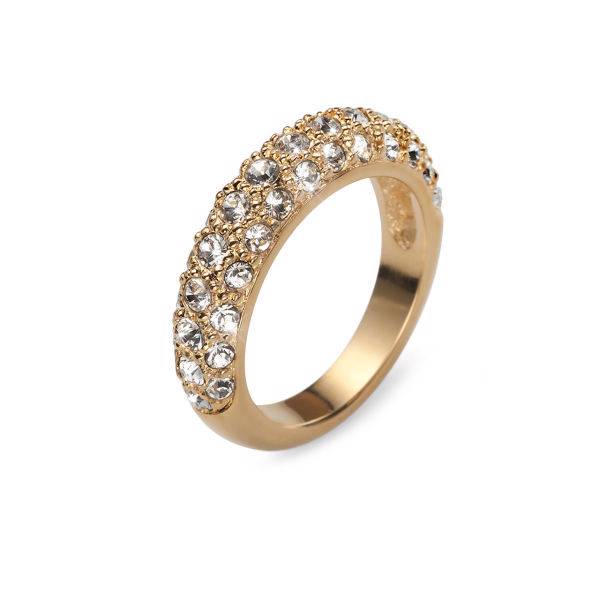 انگشتر کریستال الیور وبر مدل 2066GL، Ring Classic gold crystal L