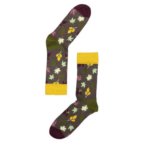 جوراب زنانه مدل Leaves 6، Leaves 6 Socks For Women