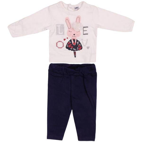 ست لباس دخترانه بیبی های مدل 318، Baby Hi 318 Girl Clothing Set