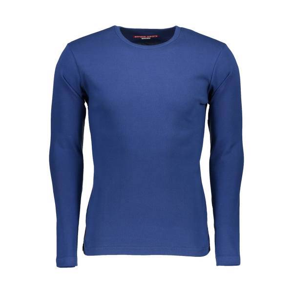 تیشرت فانریپ مردانه سیمپل مدل sw5-blue، simplewears