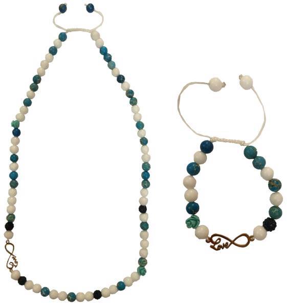 نیم ست عود طرح بی نهایت مدل 100060، Oood 100060 Infinity Half Set