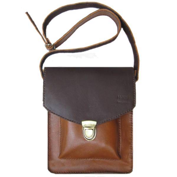 کیف رودوشی تمام چرم طبیعی دستدوز مژی مدل pa