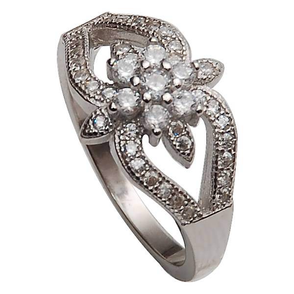 انگشتر نقره شهر جواهر مدل SJ-SR070، Shahrejavaher SJ-SR070 Silver Ring