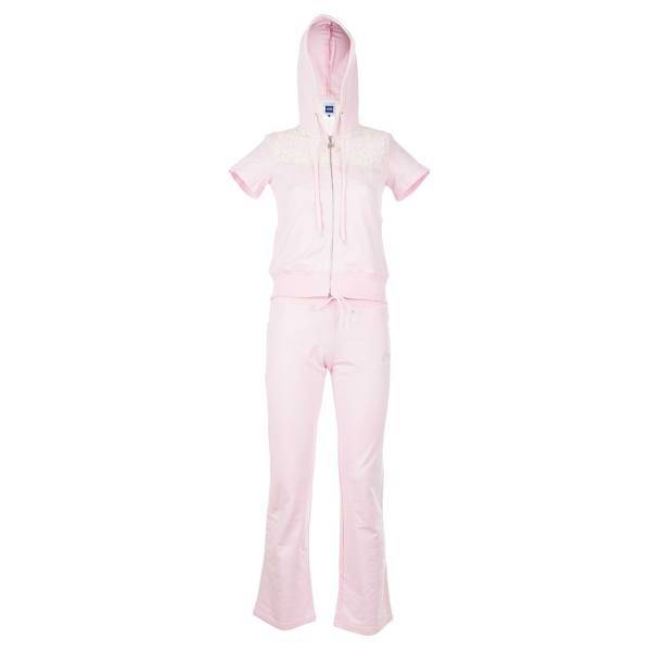 ست هودی و شلوار دخترانه مزون الیها مدل 77، Mezon Eliha 77 Hoodie And Pants For Girls