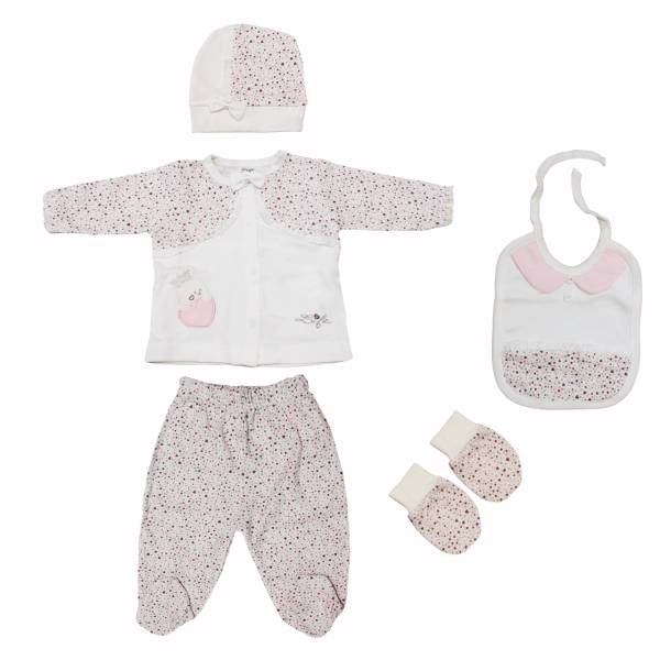 ست لباس نوزادی گایه مدل 703، Gaye 703 Baby Clothes Set