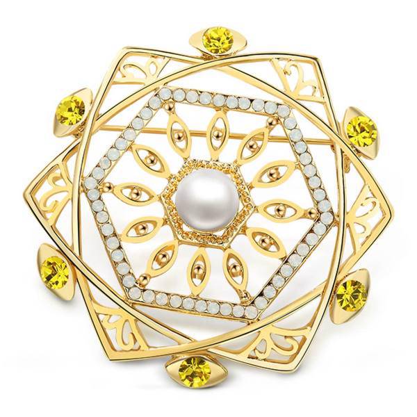 گل سینه شهر جواهر مدل SJ-BR024، Shahrejavaher SJ-BR024 Brooch