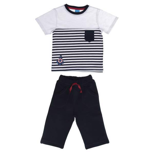 ست لباس پسرانه بنو بنت مدل L005، Beno Bent L005 Boys Clothes Set