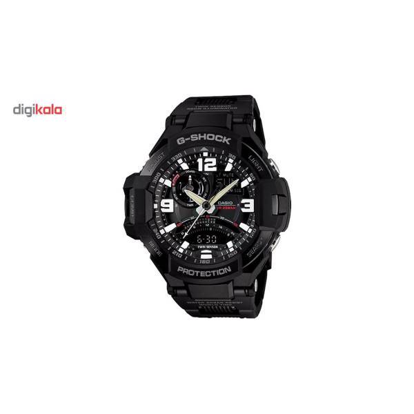 ساعت مچی عقربه ای مردانه کاسیو جی شاک مدل GA-1000FC-1ADR، Casio G-Shock GA-1000FC-1ADR Watch For Men