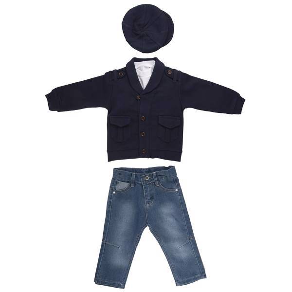 ست لباس نوزادی نیلی مدل 2029B، Nili 2029B Baby Clothes Set