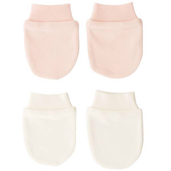 دستکش نوزادی ارگانیک کیتی کیت مدل 76117WP بسته 2 عددی، KitiKate 76117WP Organic Gloves Pack Of 2