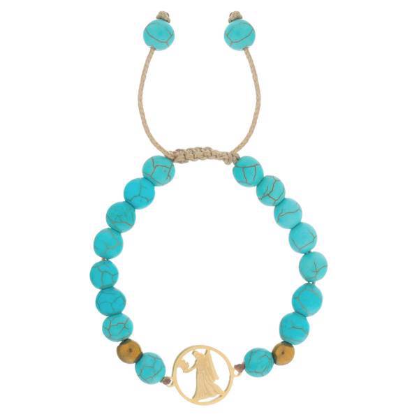 دستبند نوژین مدل شهریور فیروزه ای، Nojin Turquoise Shahriver Bracelet