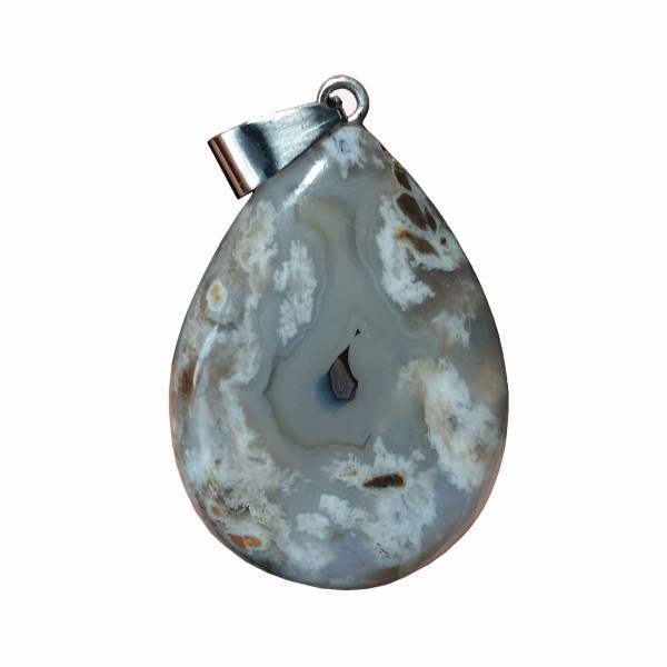 آویز گردنبند نقره عقیق پارس مدل A079، pars agate A079 Necklace