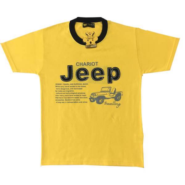 تی شرت پسرانه خرس کوچولو مدل Jeep کد 01