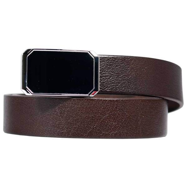 کمربند چرم طبیعی چهارنظم مدل 2201110108Dbr، 4nazmleather 2201110108Dbr Leather Belt