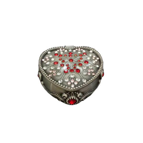 جعبه جواهرات سلوین کد P12551 red، Selvin jewelry box