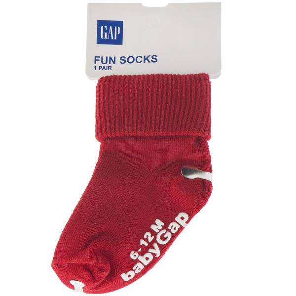 جوراب گپ طرح قرمز، Gap Red Fun Socks