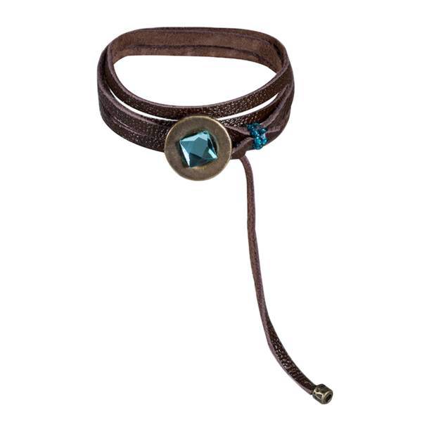 دستبند چرمی کارول کد CAF012، Carol CAF012 Leather Bracelet