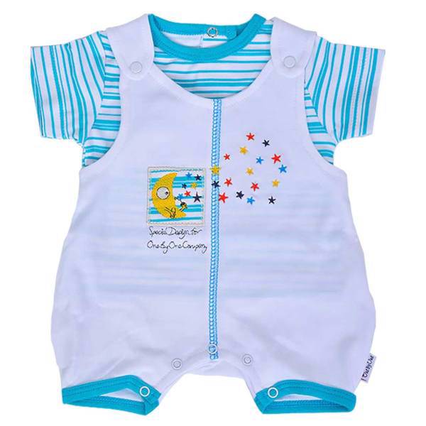 ست لباس نوزادی وان بای وان مدل 1-S01، One By One S01-1 Baby Clothes Set