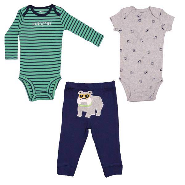 ست لباس پسرانه کارترز مدل 492، Carters 492 Boy Clothing Set