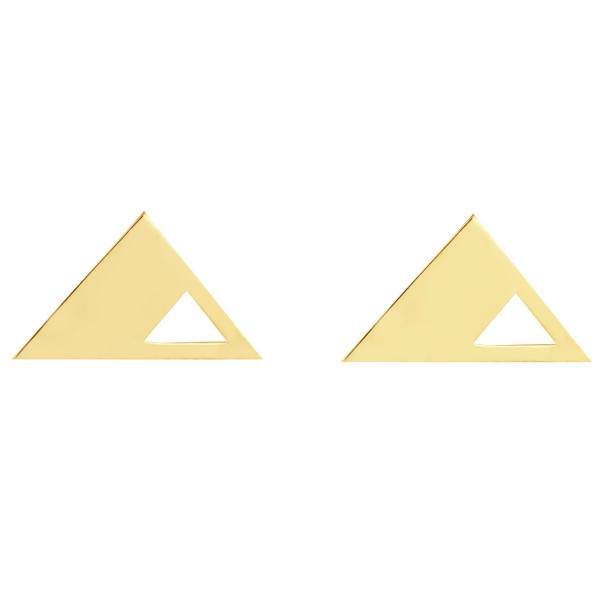 گوشواره طلا 18 عیار پندار گلد مدل GM22، Pendar Gold GM22 Gold Earing